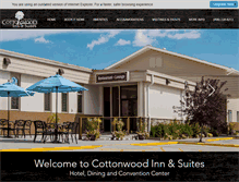 Tablet Screenshot of cottonwoodinn.net